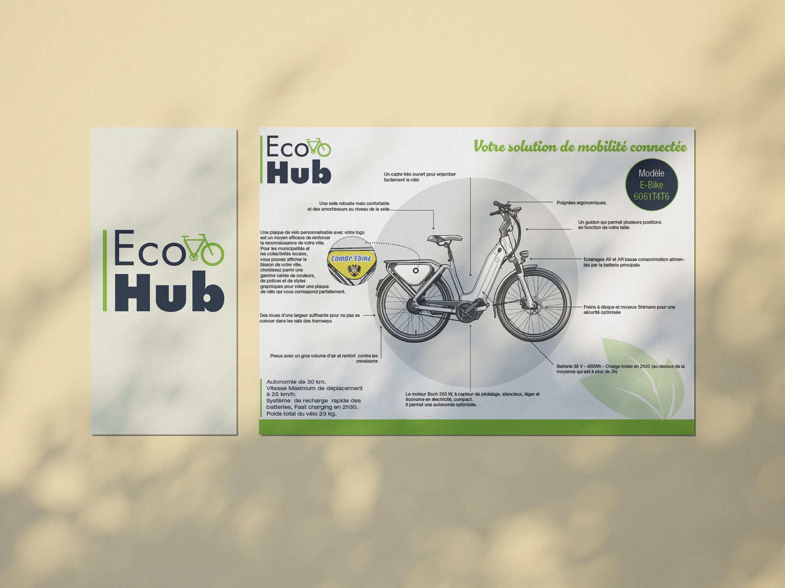 Lire la suite à propos de l’article Print – Brochure Professionnelle pour Ecovelotec