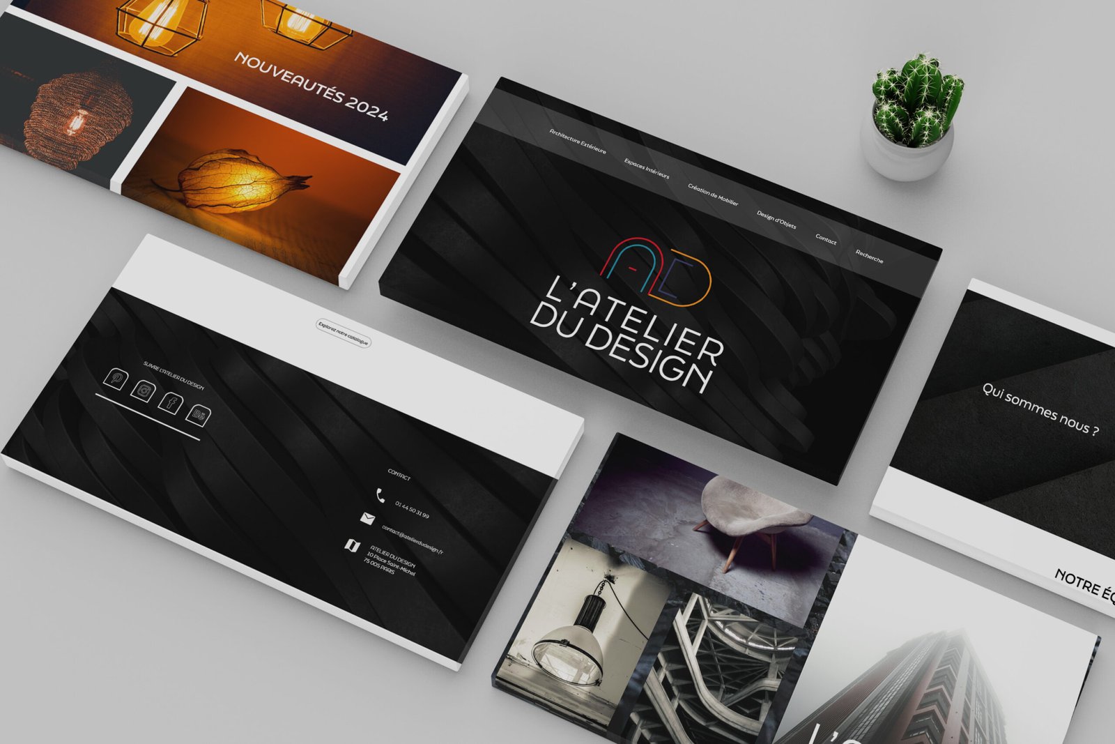 Lire la suite à propos de l’article Web Design – Atelier du design