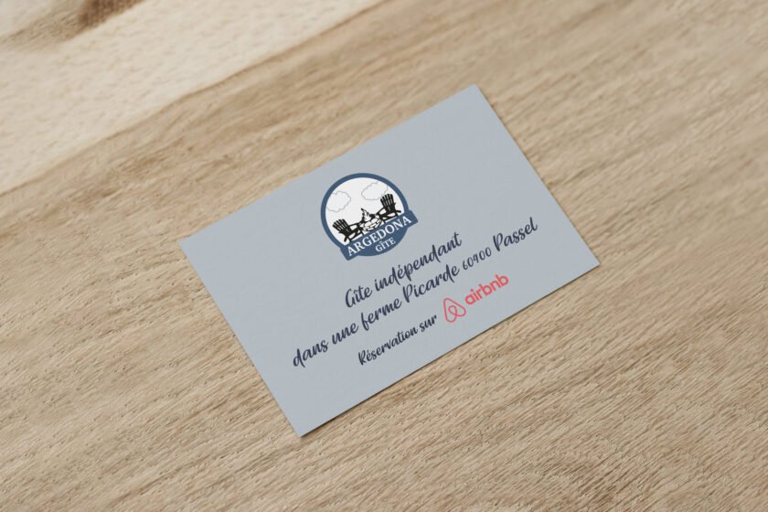 You are currently viewing Création d’une carte de visite pour le Gîte Argedona