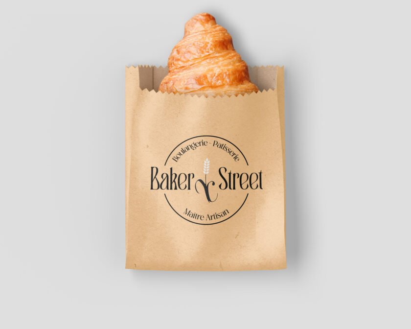 Lire la suite à propos de l’article Logo sur mesure pour la boulangerie-pâtisserie Baker Street