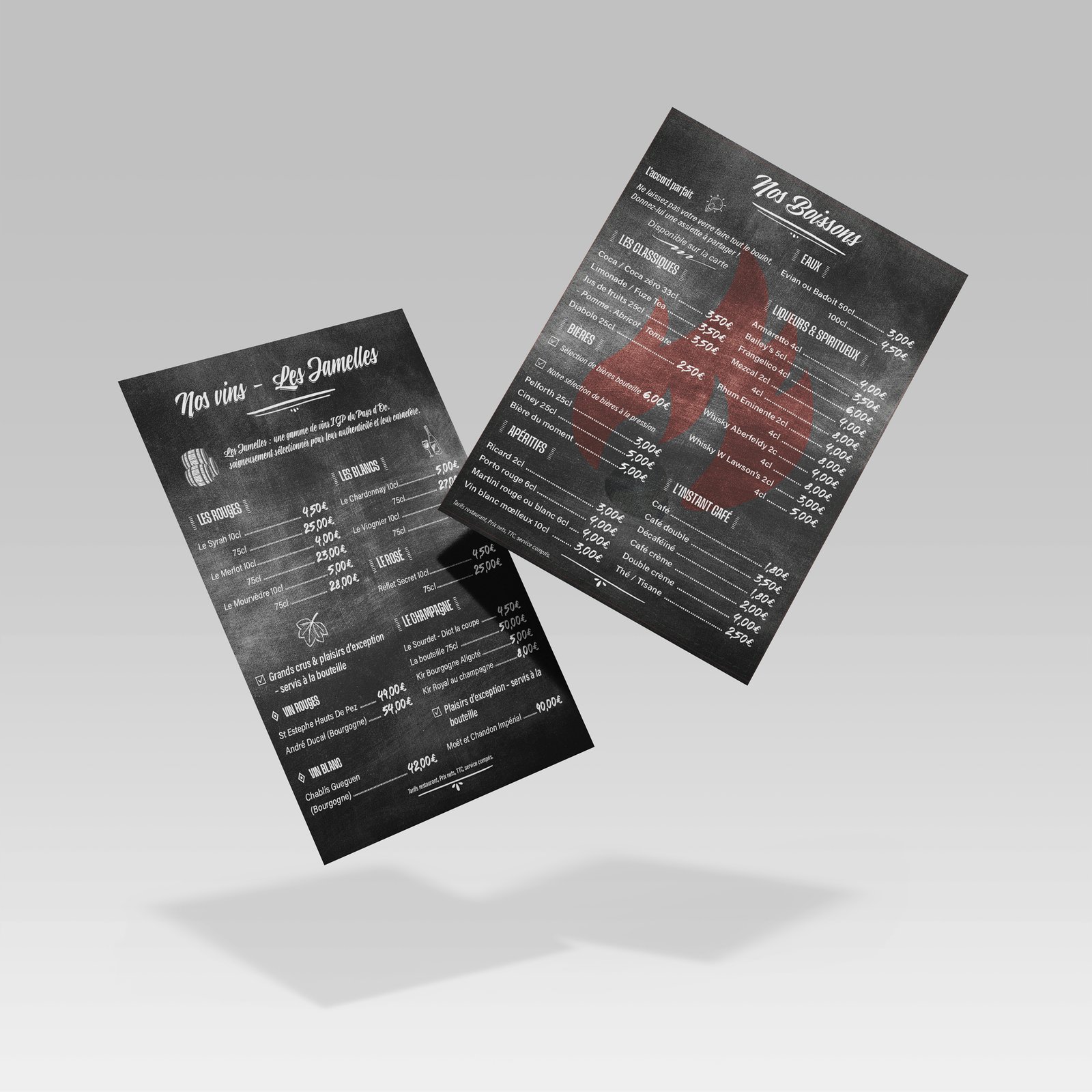 You are currently viewing Conception de la carte des boissons pour le restaurant La Gaillette