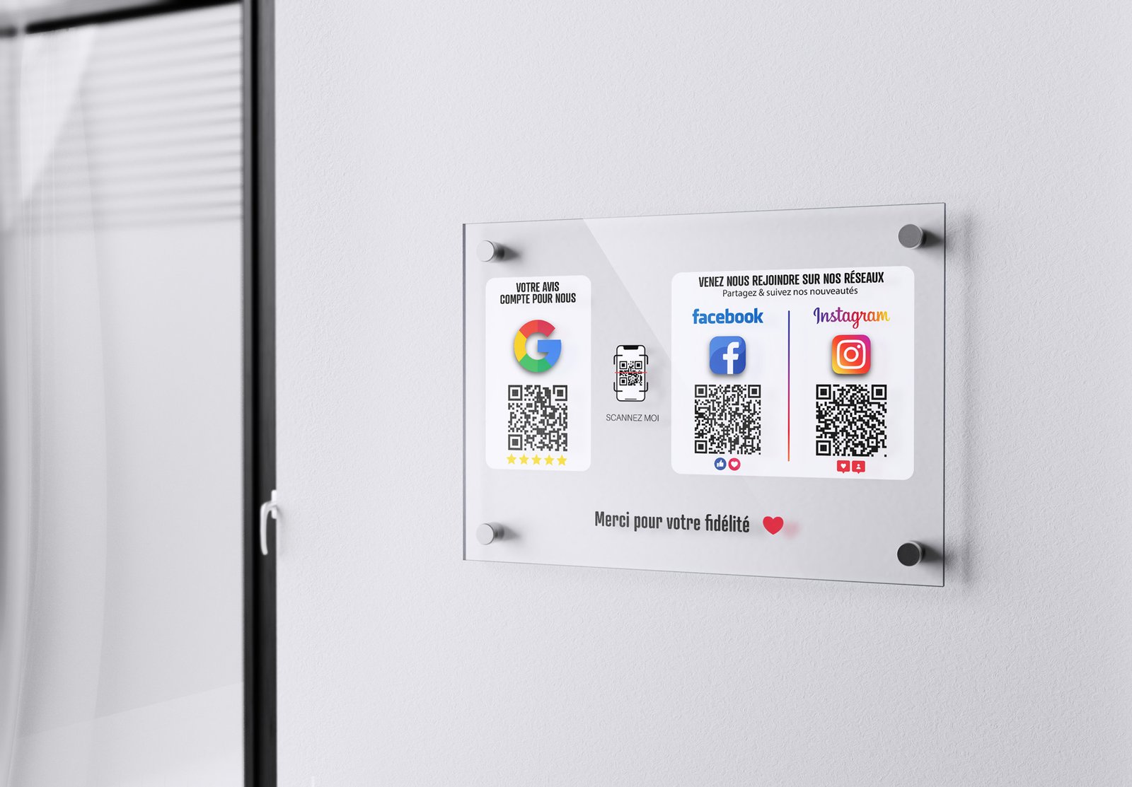 You are currently viewing Plaque Avis Google & Réseaux Sociaux